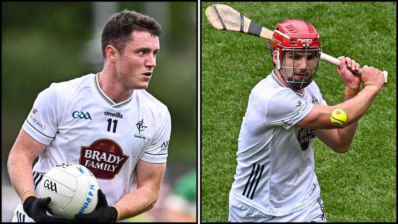 Kildare men Alex Beirne (L) and Cian Boran