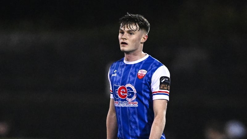 Treaty United's Mark Byrne was on target