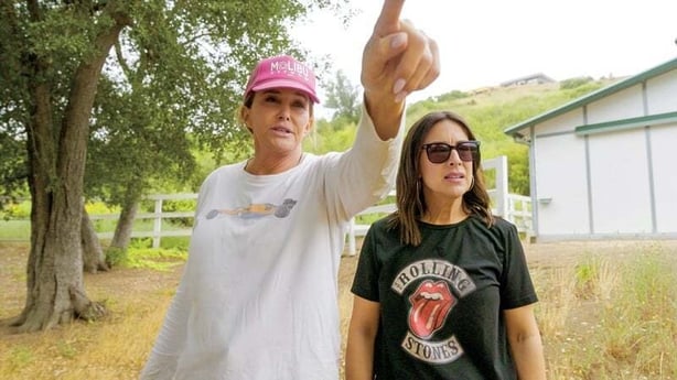 Caitlyn Jenner pictured with Lucy Kennedy