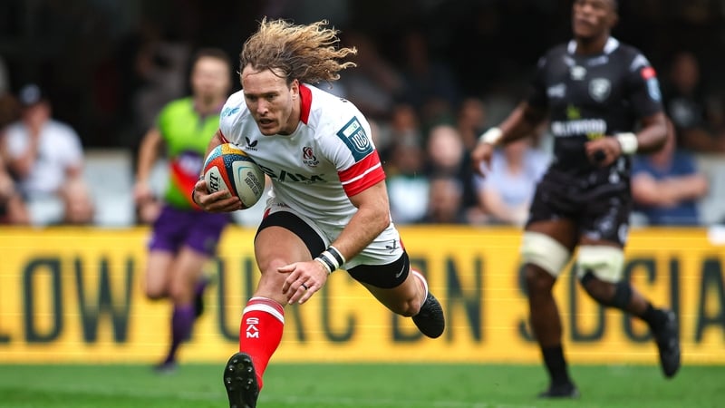 Werner Kok scored Ulster's second try