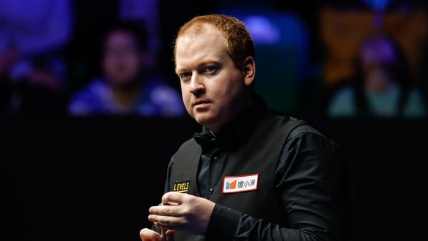 TIANJIN, CHINA - NOVEMBER 10: Jordan Brown of Northern Ireland reacts in the Semi-final match against Tom Ford of England on Day 6 of the 2023 International Championship at the Tianjin People's Stadium on November 10, 2023 in Tianjin, China. (Photo by VCG