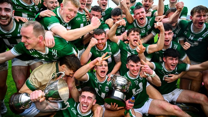 Seán O'Leary Newbridge are celebrating a 12th success in Derry