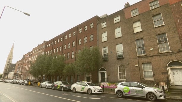 North Frederick St in Dublin city centre