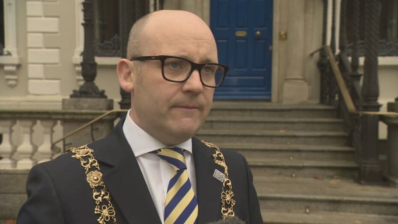 Lord Mayor of Dublin Ray McAdam