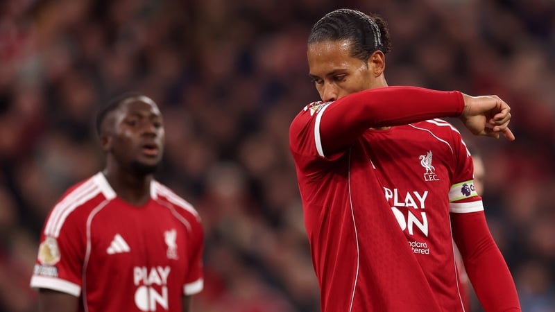It's now a fourth defeat on the spin for Virgil van Dijk and Liverpool