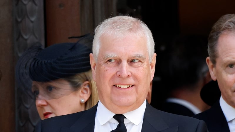 Prince Andrew, the younger brother of King Charles, said last week he would no longer use his Duke of York title among others (file pic)