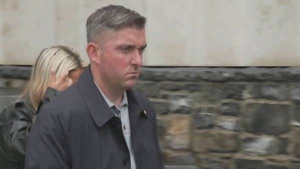 Richard Treacy is pictured leaving the CCJ in Dublin