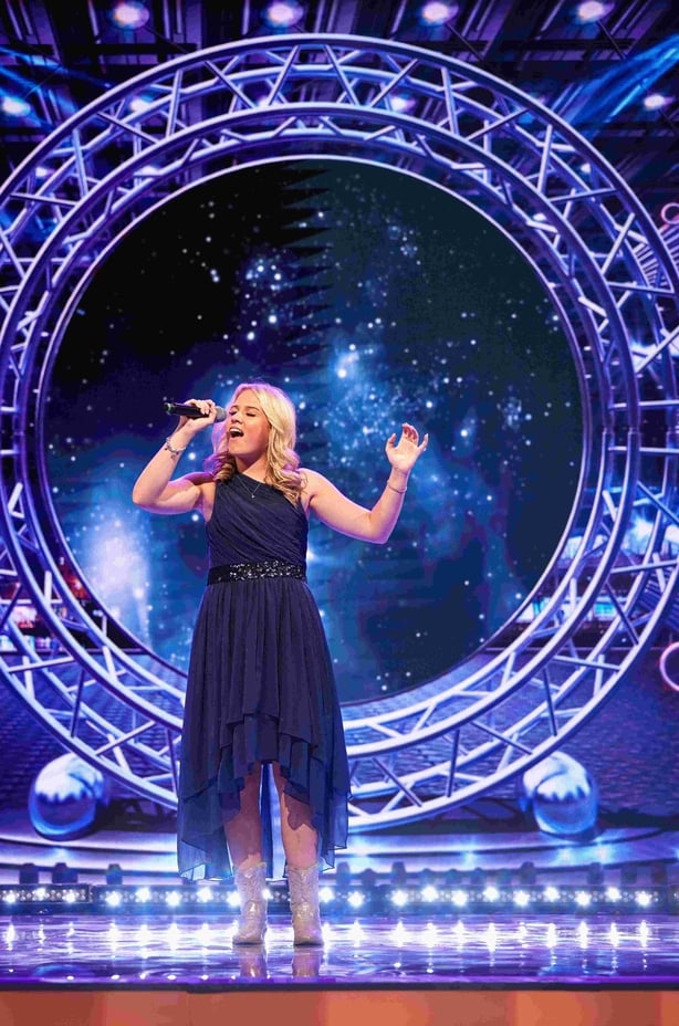 Lottie O'Driscoll-Murray sings