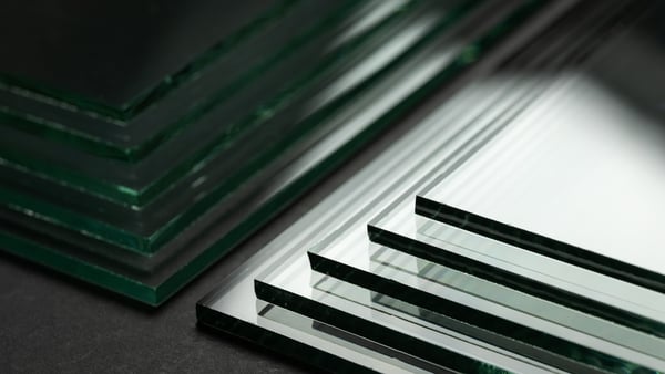 Glass Factory produces a variety of transparent glass thicknesses.