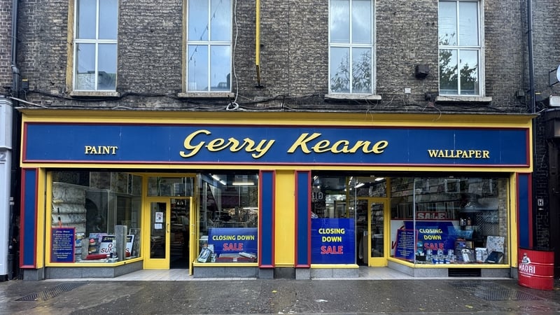 Gerry Keane Wallpapers is the last wallpaper shop in Dublin city centre