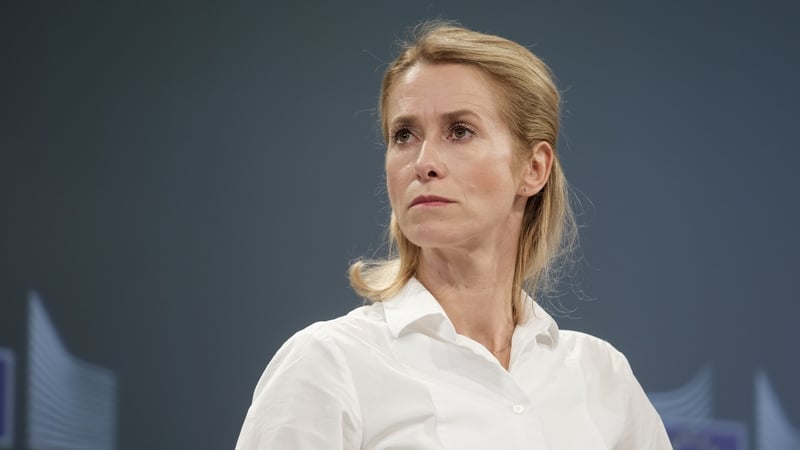 Kaja Kallas said it ws important for Volodymyr Zelenskiy to meet Vladimir Putin