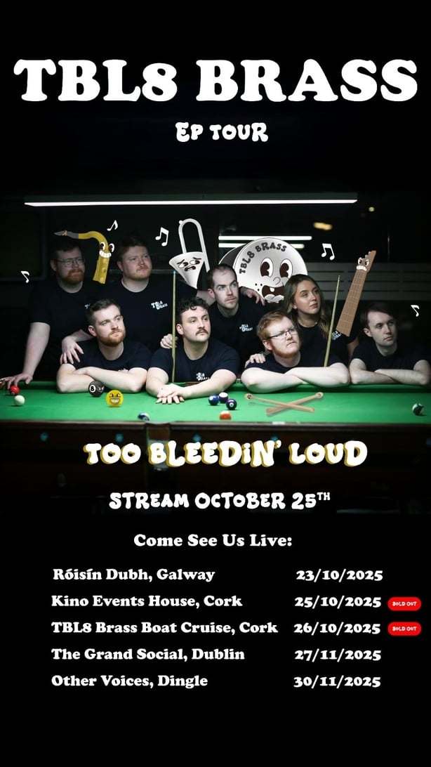 TBL8 Brass EP Tour 25