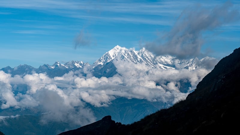 Nepal is home to eight of the world's ten highest peaks