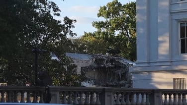 Trump begins demolition to prepare for White House ballroom