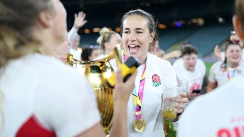 Emily Scarratt has retired after winning her second World Cup