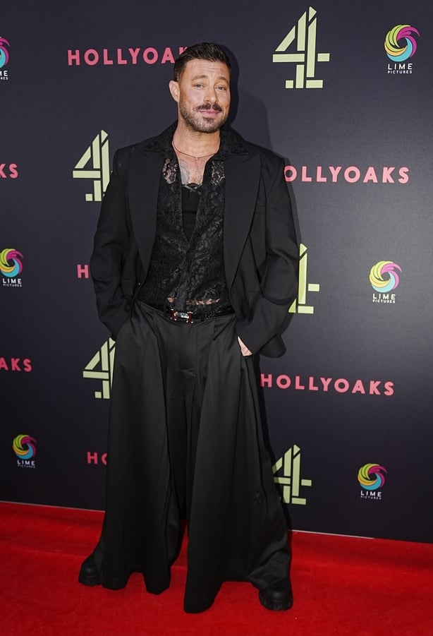 Duncan James attends the Hollyoaks 30th anniversary celebration at St George's Hall, Liverpool on 20 October 2025