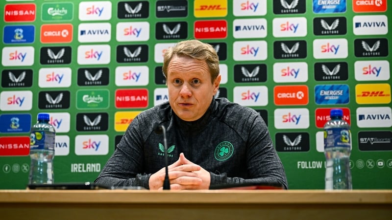 Colin O'Brien announced his squad in Blanchardstown today