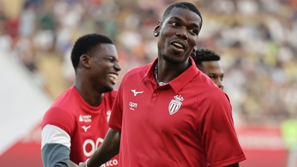 Paul Pogba participates in the pre-season 2025-2026 match between Monaco and Inter in Monaco, Monaco, on August 8, 2025. (Photo by Loris Roselli/NurPhoto via Getty Images)