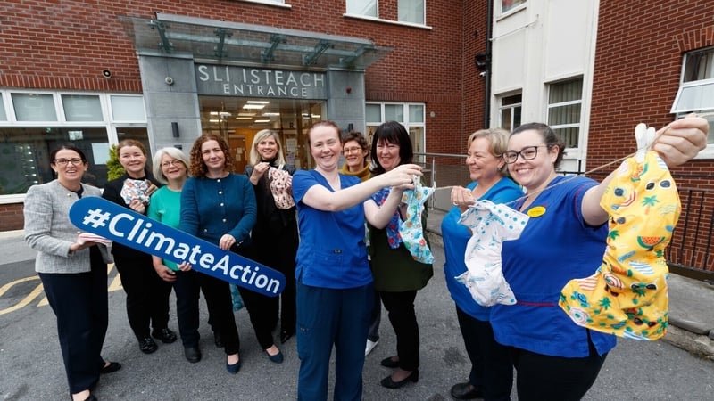 The initiative provides a starter kit of reusable cloth nappies