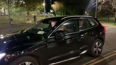 Heather Humphreys arriving at RTE