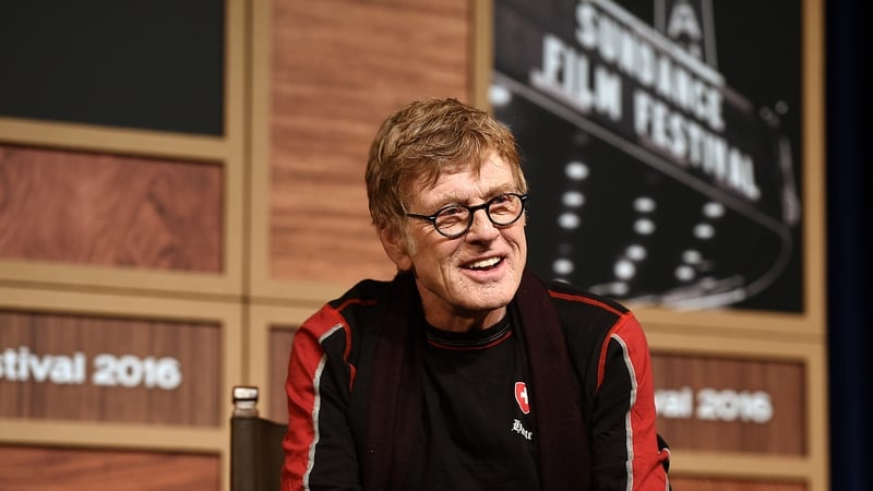 Robert Redford at the Sundance Film Festival in Park City, Utah, in January 2016