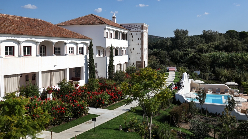 the Vermelho hotel, which is owned by French designer Christian Louboutin