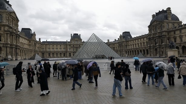 View of the Louvre Paris