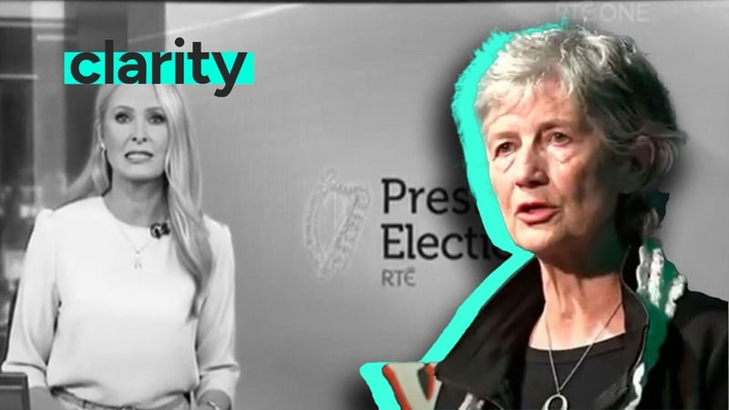 The AI-generated videos featured deepfake versions of Catherine Connolly and RTÉ News presenter Sharon Ní Bheoláin