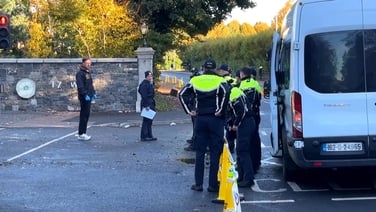 Garda carry out forensic examination at scene of Citywest riot