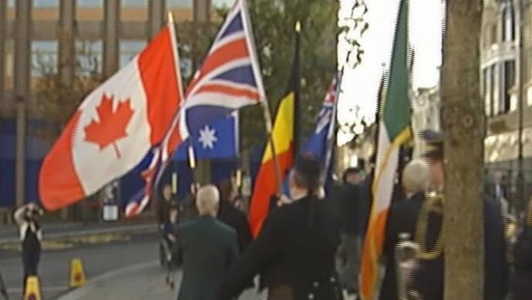 Flags in Derry