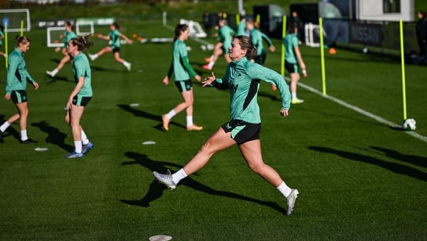 22 October 2025; Saoirse Noonan during a Republic of Ireland women training session at the FAI National Training Centre in Abbotstown, Dublin. Photo by Stephen McCarthy/Sportsfile