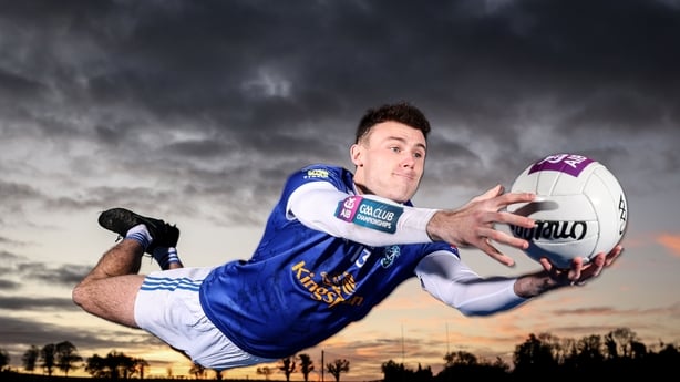 Jordan Morris at the launch of the 2025-26 AIB Club Championships