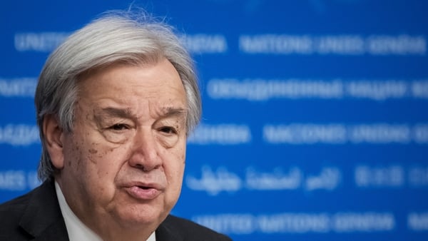 United Nations Secretary General Antonio Guterres