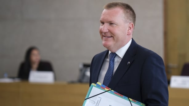 EU Commissioner for Democracy, Justice, the Rule of Law and Consumer Protection Michael McGrath