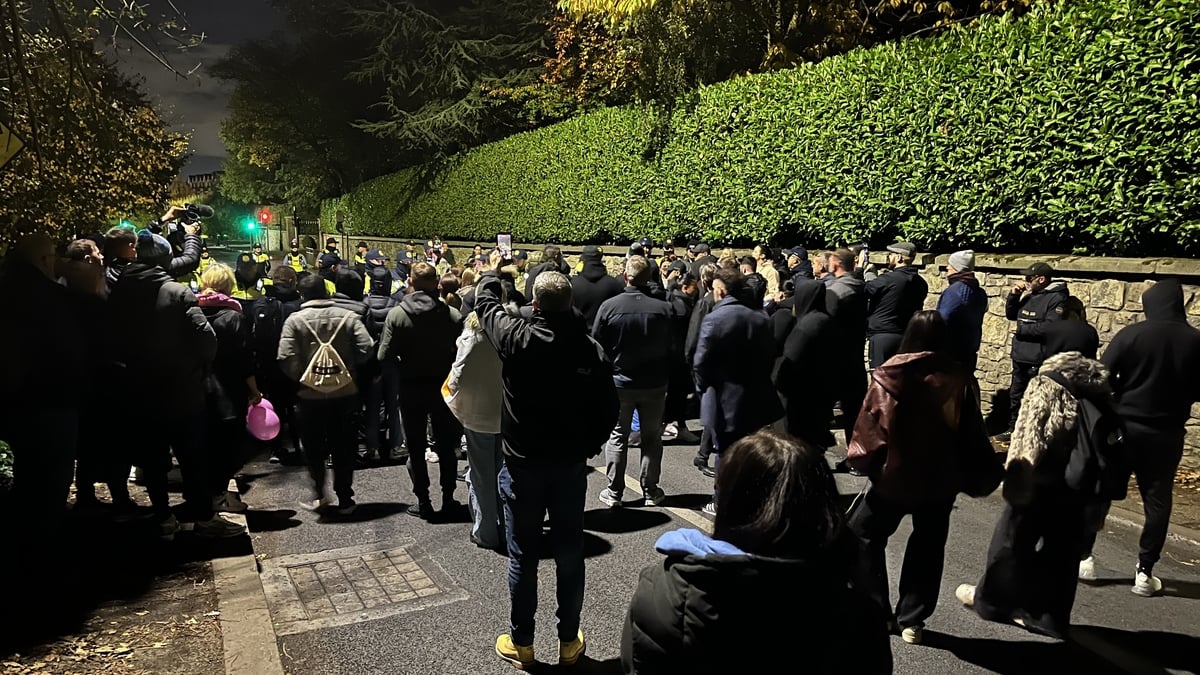 "Many are not local" - Citywest priest on violent protesters