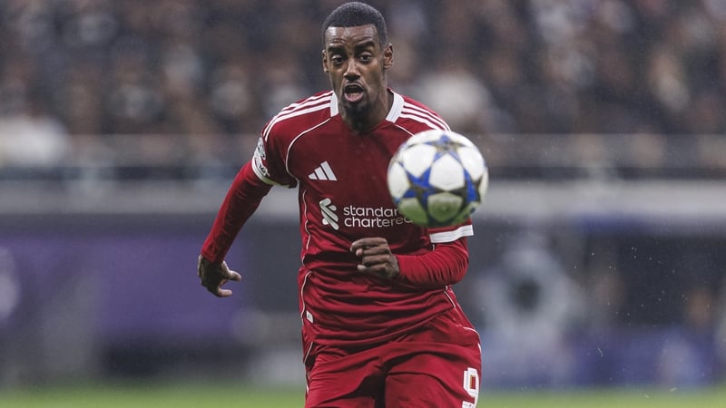 Alexander Isak looks set to sit out Liverpool's clash with Brentford