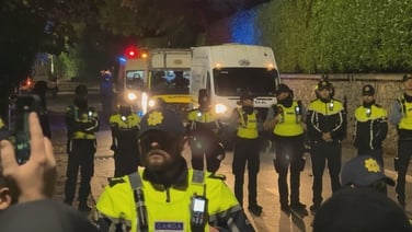 Gardaí maintain presence at Citywest protest