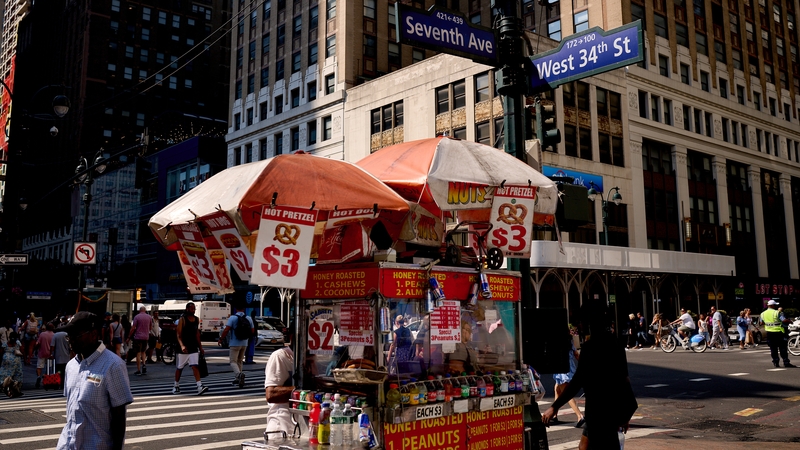 A series of raids carried out by ICE officers targeted street vendors in New York City