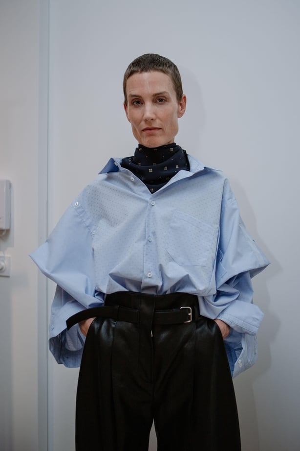 Vautrait backstage, womenswear Spring/Summer 2026