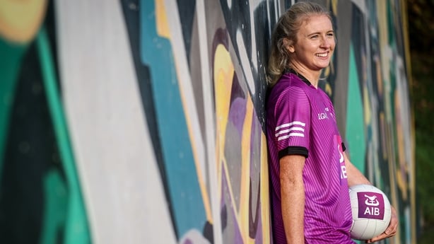 Louise Ward of Kilkerrin-Clonberne at the launch of the 2025 AIB Club Championships