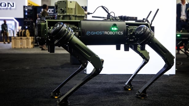 A Vision 60 Q-UGV robot 