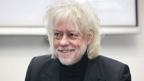Bob Geldof of The Boomtown Rats