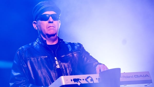 David Ball of Soft Cell performs live on stage during the C6 Fest at Parque Ibirapuera on May 18, 2024 in Sao Paulo, Brazil