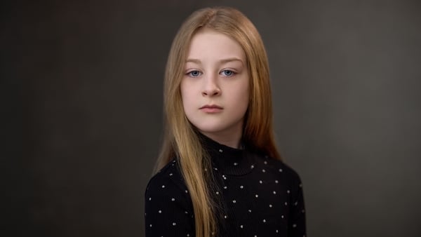 A headshot of young actress Francesca Europa