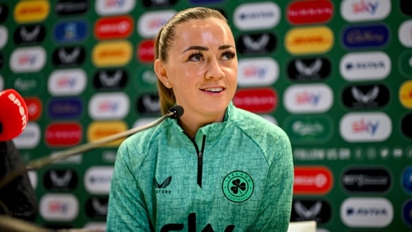 Katie McCabe during a Republic of Ireland women media conference at the Aviva Stadium