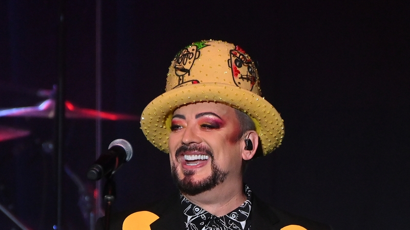 Boy George has opened up about his artwork and overcoming criticism