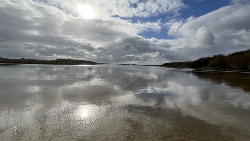 Work is under way to restore the marl crust on the lake bed