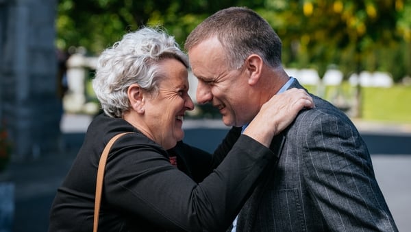 Rose Henderson and Liam O Mochain in the film Abode