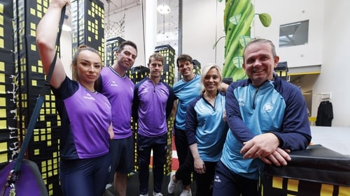 Ellen Keane, Michael Darragh MacAuley, Andrew Trimble, Donncha O'Callaghan, Anna Geary and Davy Fitzgerald
