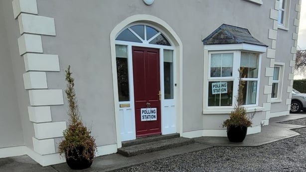 The O'Donovan family home polling station